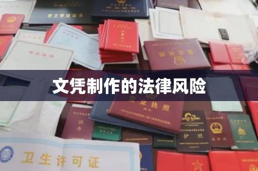金川文凭制作的法律风险
